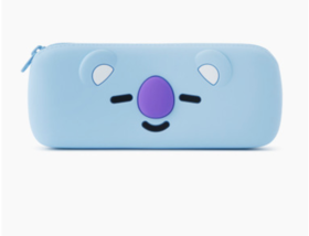 韩国 可爱Line Friends BT21 KOYA基本款硅胶笔袋JPY带授权招加盟代理