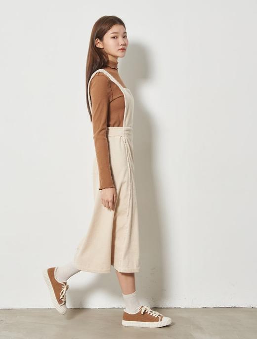 8seconds Black solid象牙色灯芯连衣裙女款#160X71HY10JPY带授权招加盟代理 商品图2