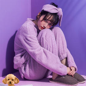 【好物】芭莎小泰迪冬季家居服套装 均码 多色可选