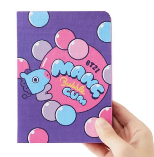 韩国 可爱Line Friends BT21 MANG Sweet无线硬皮笔记本JPY带授权招加盟代理 商品图1