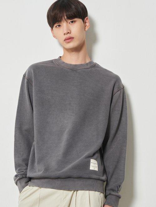 8 seconds 男款灰颜料大军衫JPY带授权招加盟代理 商品图2