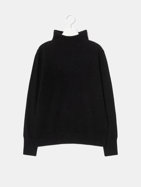 8seconds 女款黑色宽松高领套衫针织JPY带授权招加盟代理