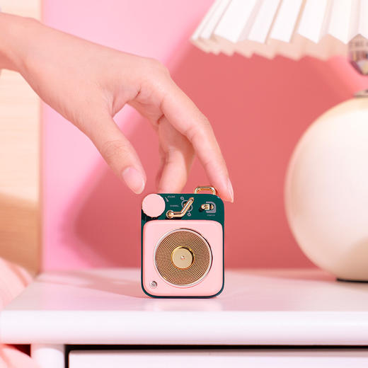 猫王原子唱机便携式蓝牙音箱B612复古无线音响 商品图2