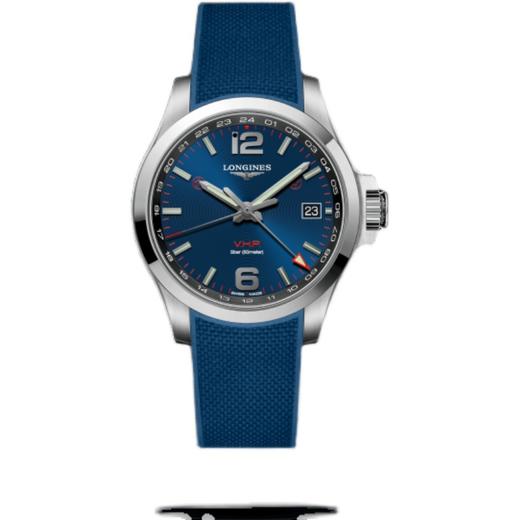 longines浪琴手表 Conquest V.H.P. GMT系列  L3.718.4.96.9 男款JPY带授权招加盟代理 商品图2