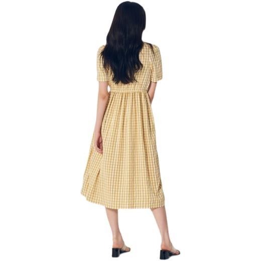 8seconds Broken flower柠檬格纹格子连衣裙女款#320771KY4FJPY带授权招加盟代理 商品图4