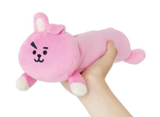韩国 可爱Line Friends BT21 COOKY说谎娃娃笔袋JPY带授权招加盟代理 商品图1