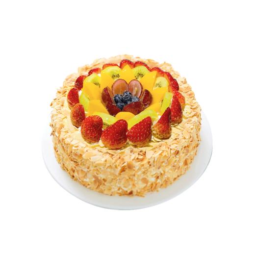 仟吉武汉 撒哈拉双层 线下同款叠层蛋糕 扁桃仁水果奶油蛋糕   武汉三环内可配送至少需提前24小时订 商品图3