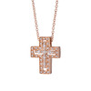 玳美雅 DAMIANI BELLE EPOQUE PINK GOLD CROSSNECKLACESMALL项链JPY带授权招加盟代理 商品缩略图2