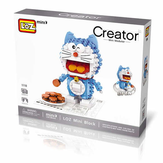 俐智哆啦A梦系列益智积木拼装玩具 商品图0