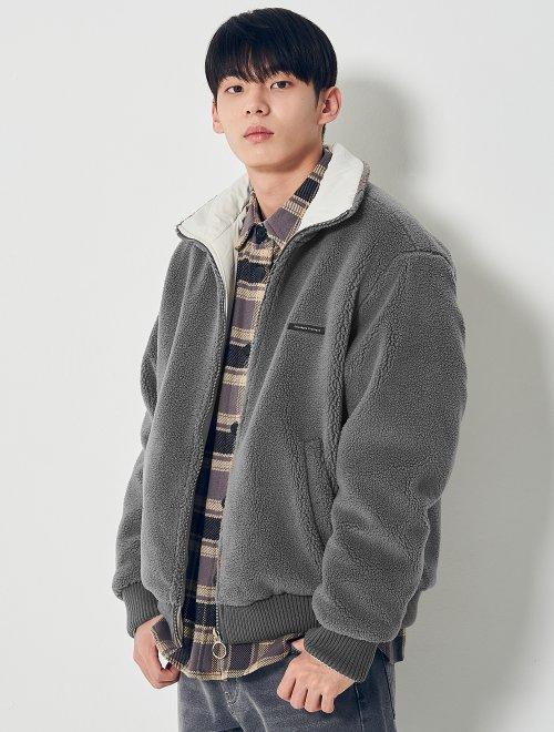 8 seconds 男款灰布克高领跳线JPY带授权招加盟代理 商品图3