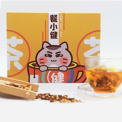 【随餐一杯拥抱健康】餐小健解解茶缓解饭后油腻感减轻肠胃负担独立包装冲泡即饮 商品图2