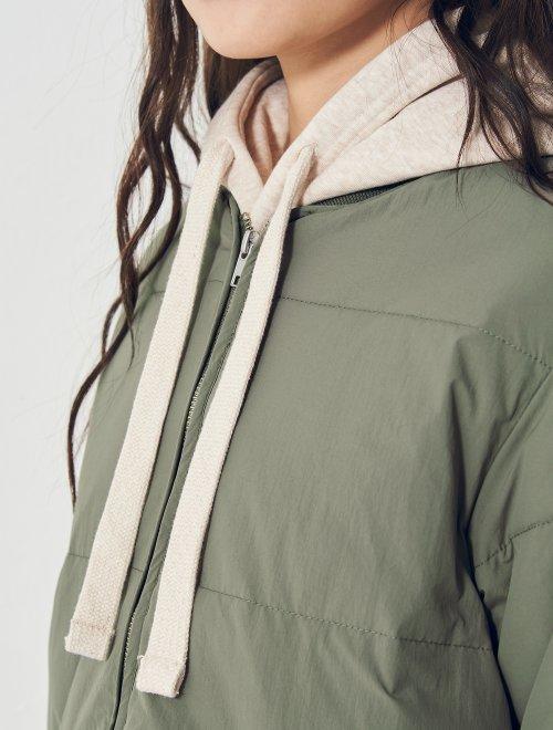 8 seconds Khaki  round quilted padding女款卡其色圆形缝填充JPY带授权招加盟代理 商品图0