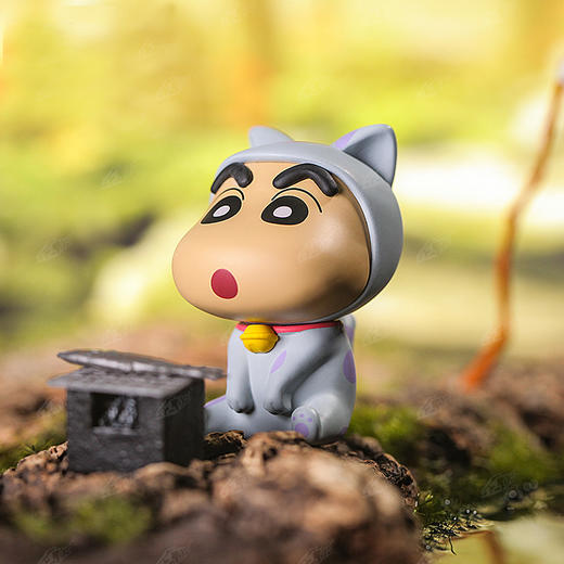 52TOYS蜡笔小新盲盒动物系列摆件可爱卡通礼物 商品图0