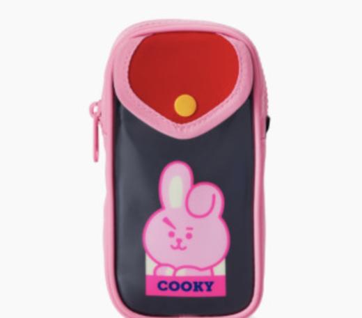 韩国 可爱Line Friends BT21 COOKY彩色笔袋JPY带授权招加盟代理 商品图0