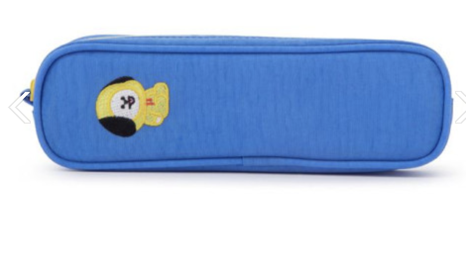 韩国 可爱Line Friends BT21 CHIMMY基本款硅胶笔袋JPY带授权招加盟代理