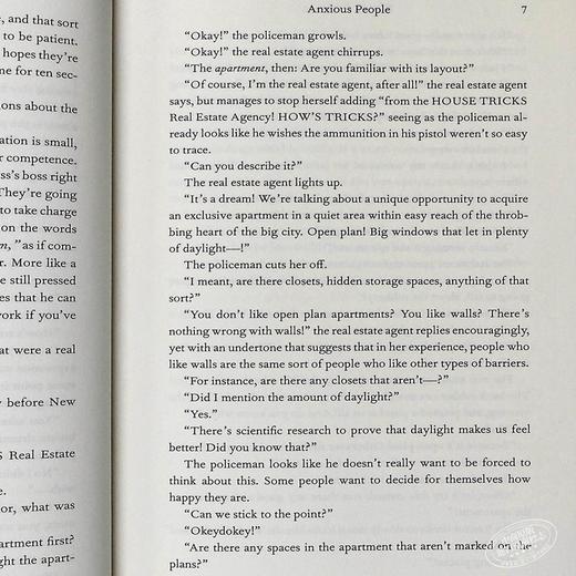 【中商原版】Anxious People A Novel 英文原版 焦虑的人们 Fredrik Backman 商品图5