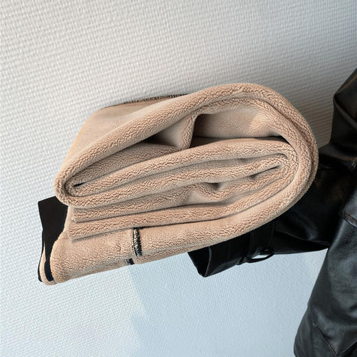 鲨鱼皮云感小羊绒无痕飞行裤女秋冬加大码外穿加厚收腹保暖打底裤 商品图3