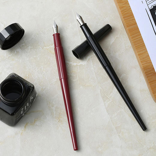 百乐纤扬纯色另类自来水笔钢笔毛笔美术工具 商品图1