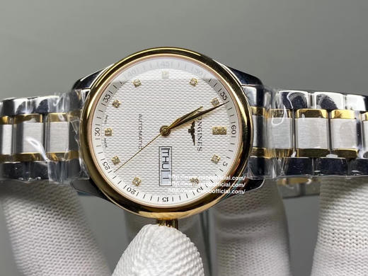 KY浪qin名匠双日历系列，🈶40毫米38.5×11mm，316L精钢， 机芯eta2836-2，所有配件与原装通用，男士腕表，自动机械机芯，精钢表带，透底。 商品图2