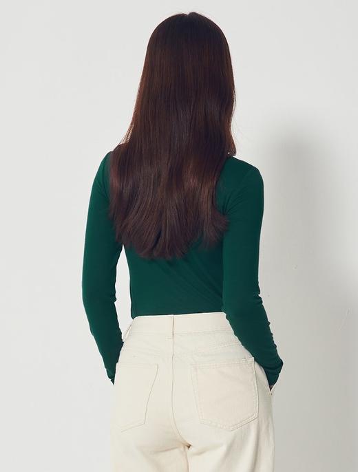 8seconds rib frill cardigan绿色Basic圆形T恤女款JPY带授权招加盟代理 商品图3