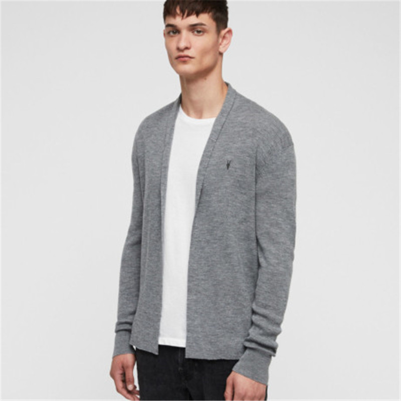 ALLSAINTS MK002D MODE MERINO OPEN CAR 男士开襟衫JPY带授权招加盟代理