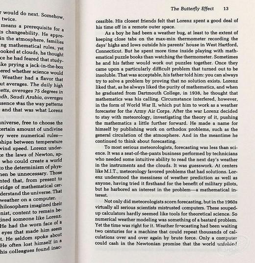 【中商原版】詹姆斯格雷克 混沌：开创新科学 英文原版 Chaos:Making a New Science James Gleick 商品图7