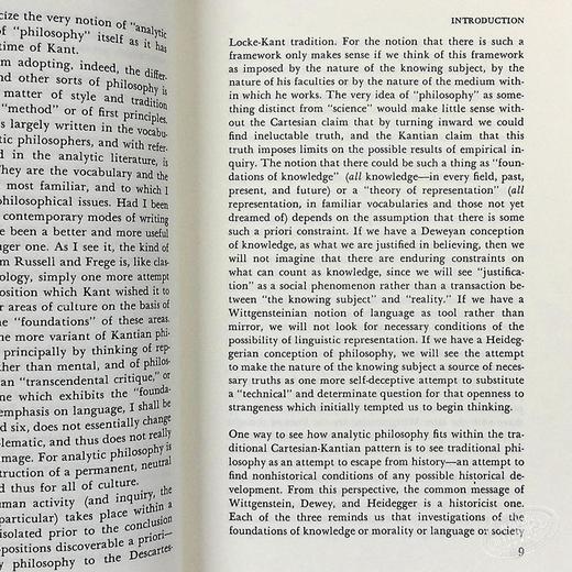 【中商原版】哲学和自然之镜 英文原版 Philosophy and the Mirror of Nature Richard Rorty 商品图6