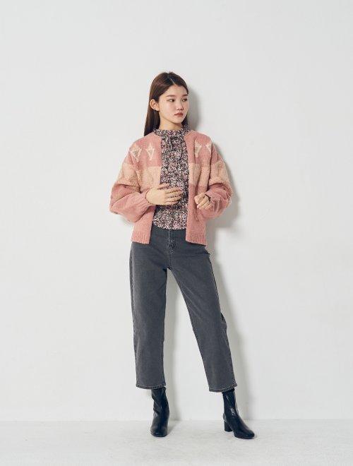 8seconds Basic wash磨砂妈妈版牛仔裤女款#110Y21KP14JPY带授权招加盟代理 商品图2