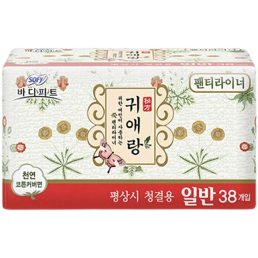 闺艾朗 贵爱娘中草药无荧光剂护垫 15.5CM 38片JPY带授权招加盟代理 商品图3