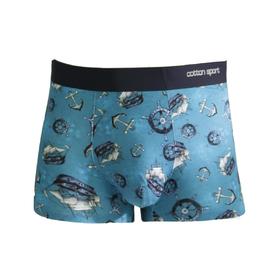 男丨男士印花时尚内裤抗菌舒适平角裤莫代尔柔软【CSM20102】