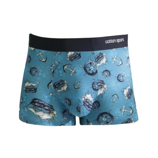 男丨男士印花时尚内裤抗菌舒适平角裤莫代尔柔软【CSM20102】 商品图0