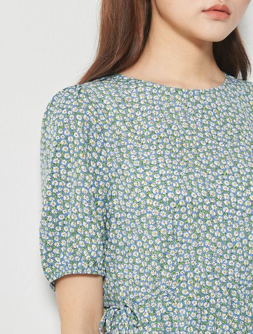8seconds Pattern sewing天蓝色碎花带连衣裙女款#350871MY3QJPY带授权招加盟代理 商品图3