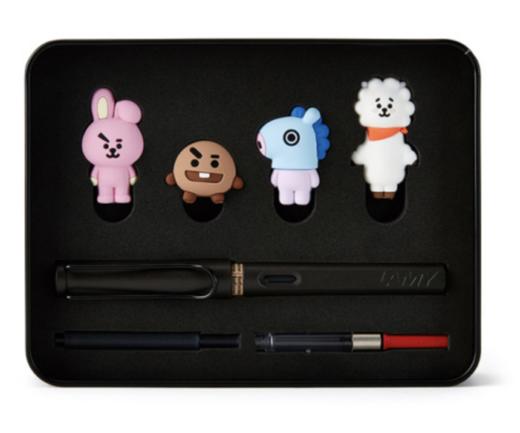 韩国 可爱 line friends LAMY X BT21特别版SET2JPY带授权招加盟代理 商品图1