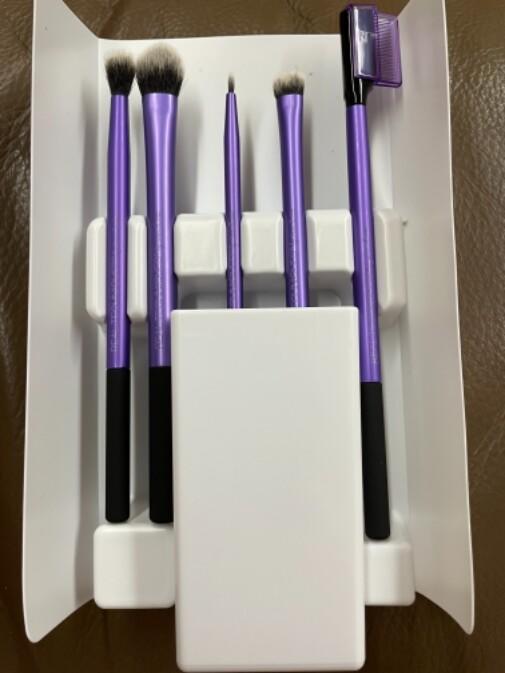 Real Techniques紫色新升级粉色彩妆化妆刷套装RT4支Olive youngJPY带授权招加盟代理 商品图2