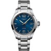 longines 浪琴手表Conquest V.H.P. 系列L3.716.4.96.6 蓝色雕花JPY带授权招加盟代理 商品缩略图1