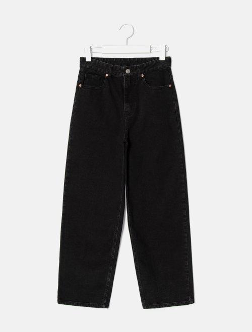 8seconds High waist Ash高腰直筒牛仔裤女款#160X21GP24JPY带授权招加盟代理 商品图1