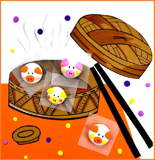 《美味的奶黄包》低幼【自动发货：下单后，点击手机短信中收到的链接，即可获取文件下载的链接；如有任何问题，可添加客服微信hm33268获得帮助】
 商品图0