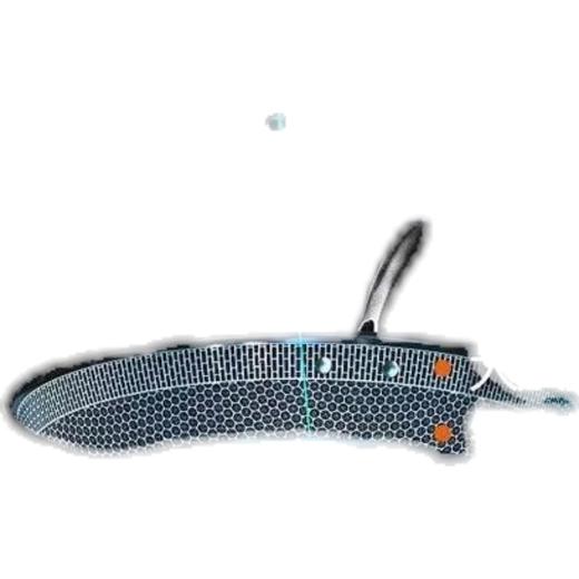 康巴赫 不粘锅304不锈钢炒锅二代炒菜锅家用电磁炉明火通用锅JPY带授权招加盟代理 商品图3