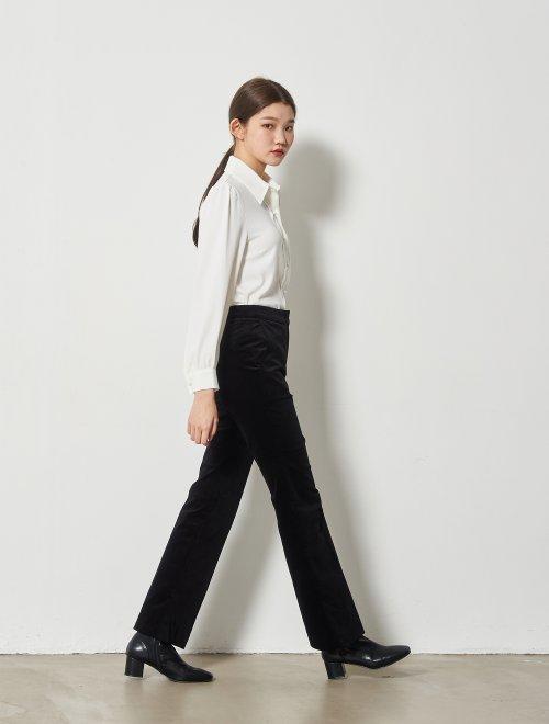 8seconds Strappy pants鹅绒下摆开叉直筒裤女款#120X21DY15JPY带授权招加盟代理 商品图3