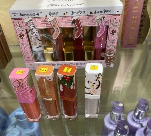 Too Faced 限量魔幻森林圣诞 亮彩滋润唇釉唇蜜4支套装 韩国现货JPY带授权招加盟代理 商品图3