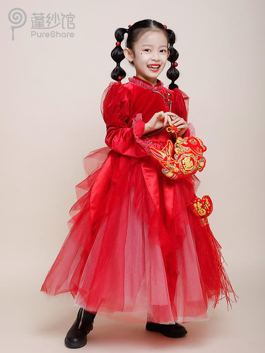 【非质量问题不退换】冬装红色中国风-锦上添花 商品图0