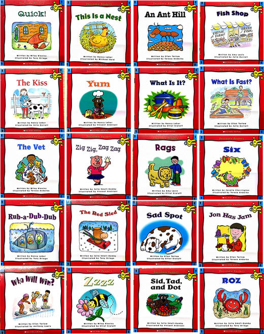 【4岁+推荐】自然拼读“红宝盒” Decodable Readers Box AB 2盒+讲解，流利拼读【配套精讲训练营】送全套原声音频 商品图3