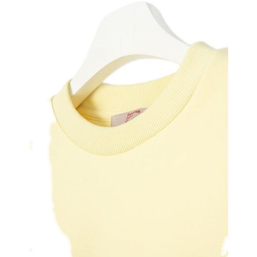 8seconds Black tiger skin thick黄色拉丝实心圆领运动衫女款JPY带授权招加盟代理 商品图4