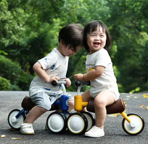 Kidpop 蜜蜂系列 婴幼儿童三轮车 无脚踏 平衡车 8-24个月宝宝 滑行 学步车 滑步车 商品图6