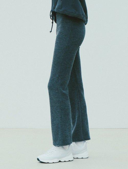 8seconds Strappy pantsAsh纯色罗纹针织裤女款#320940LY44JPY带授权招加盟代理 商品图2