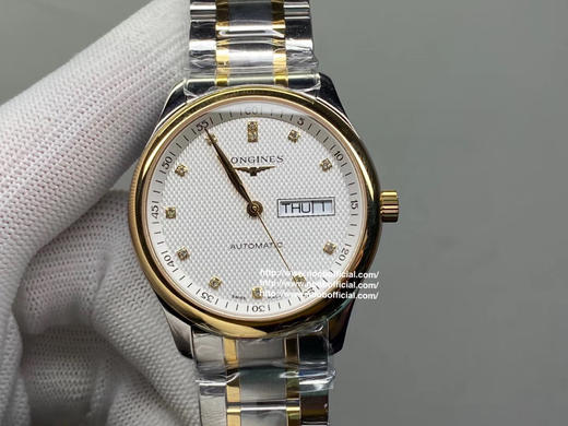 KY浪qin名匠双日历系列，🈶40毫米38.5×11mm，316L精钢， 机芯eta2836-2，所有配件与原装通用，男士腕表，自动机械机芯，精钢表带，透底。 商品图9