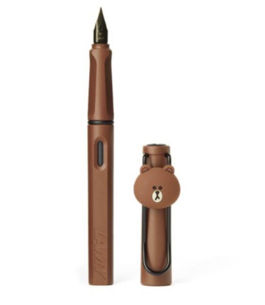 韩国 可爱 Line FriendsLAMY I LINE FRIENDS棕色特别版JPY带授权招加盟代理 商品图2