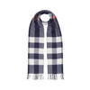 【二】BURBERRY 巴宝莉 男士格纹羊绒围巾 格子 8015553 A1222 商品缩略图0