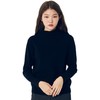 8seconds 女款黑色宽松高领套衫针织JPY带授权招加盟代理 商品缩略图4