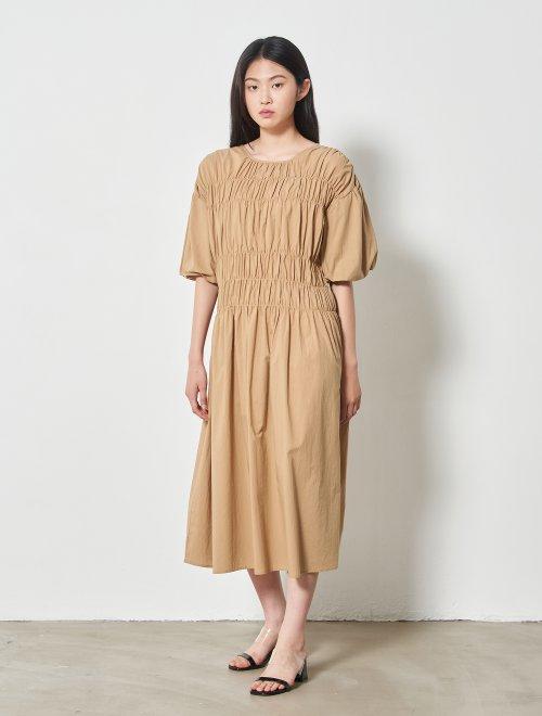 8seconds Pattern sewing三文鱼棉抽褶连衣裙女款#320771DY49JPY带授权招加盟代理 商品图2